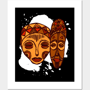 Showing my love towards African Tribal People Posters and Art